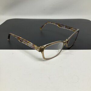 Chelsea Morgan Eyeglasses Frames CM 3009 HY Clear Honey Rectangular 50-16-140